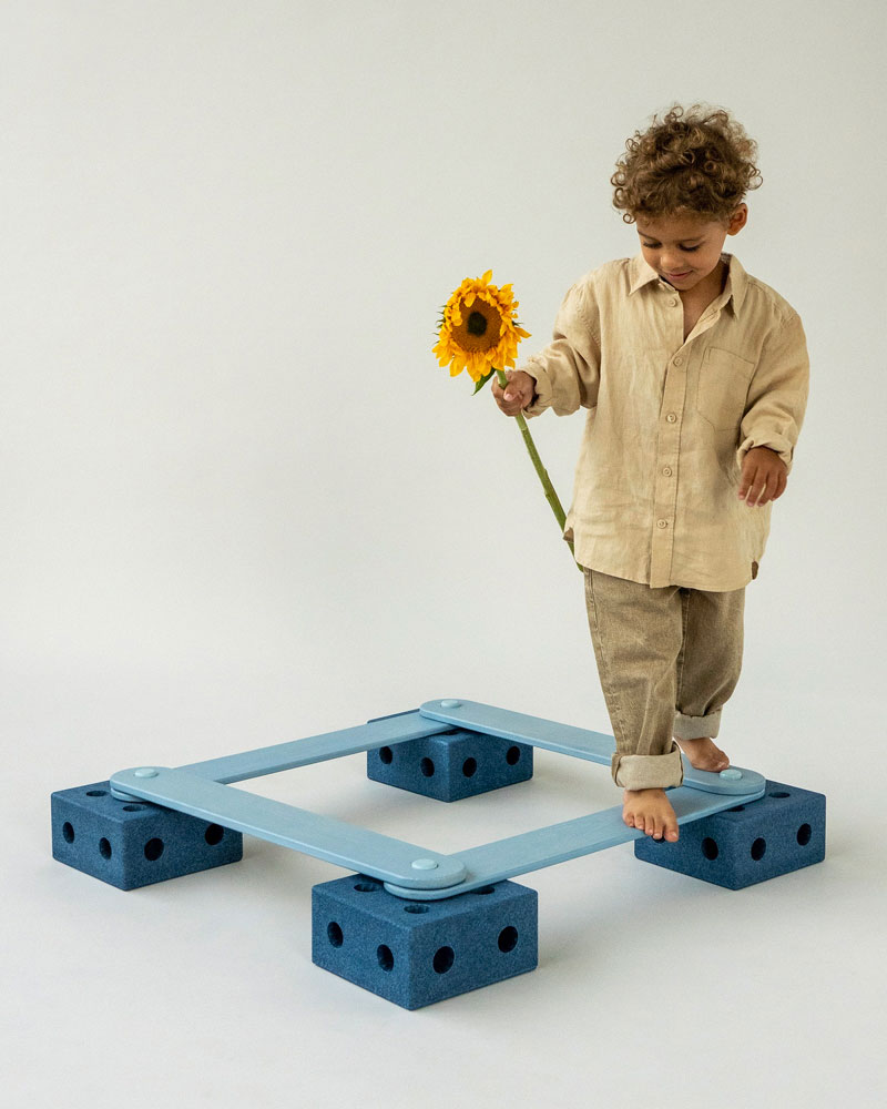 MODU - Balance Track niebieska równoważnia