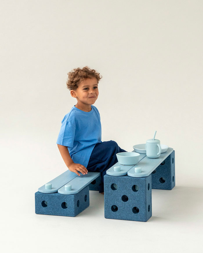 MODU - Balance Track niebieska równoważnia