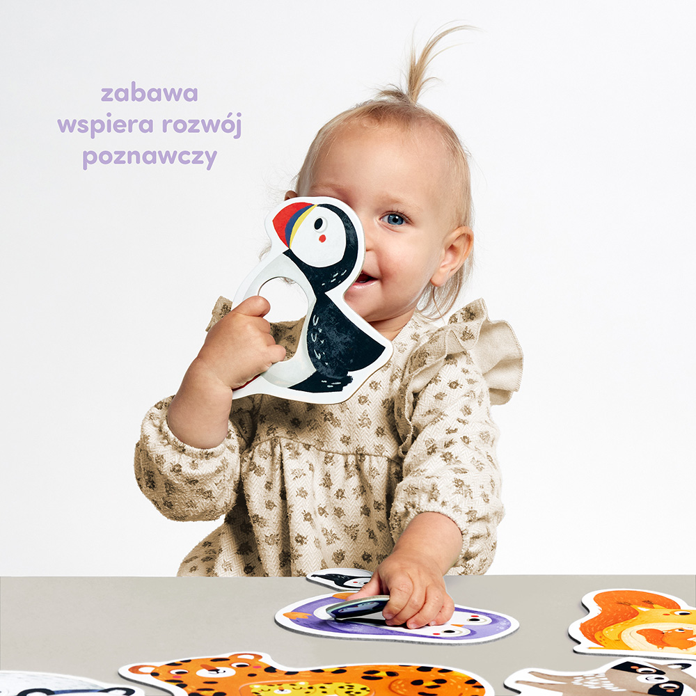 Czuczu Pierwsze Puzzle Mama i Ja 18m+