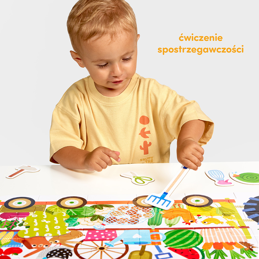 CzuCzu Moto puzzle Traktor 2+