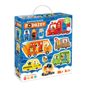 Czuczu Pierwsze Puzzle Pojazdy 2+