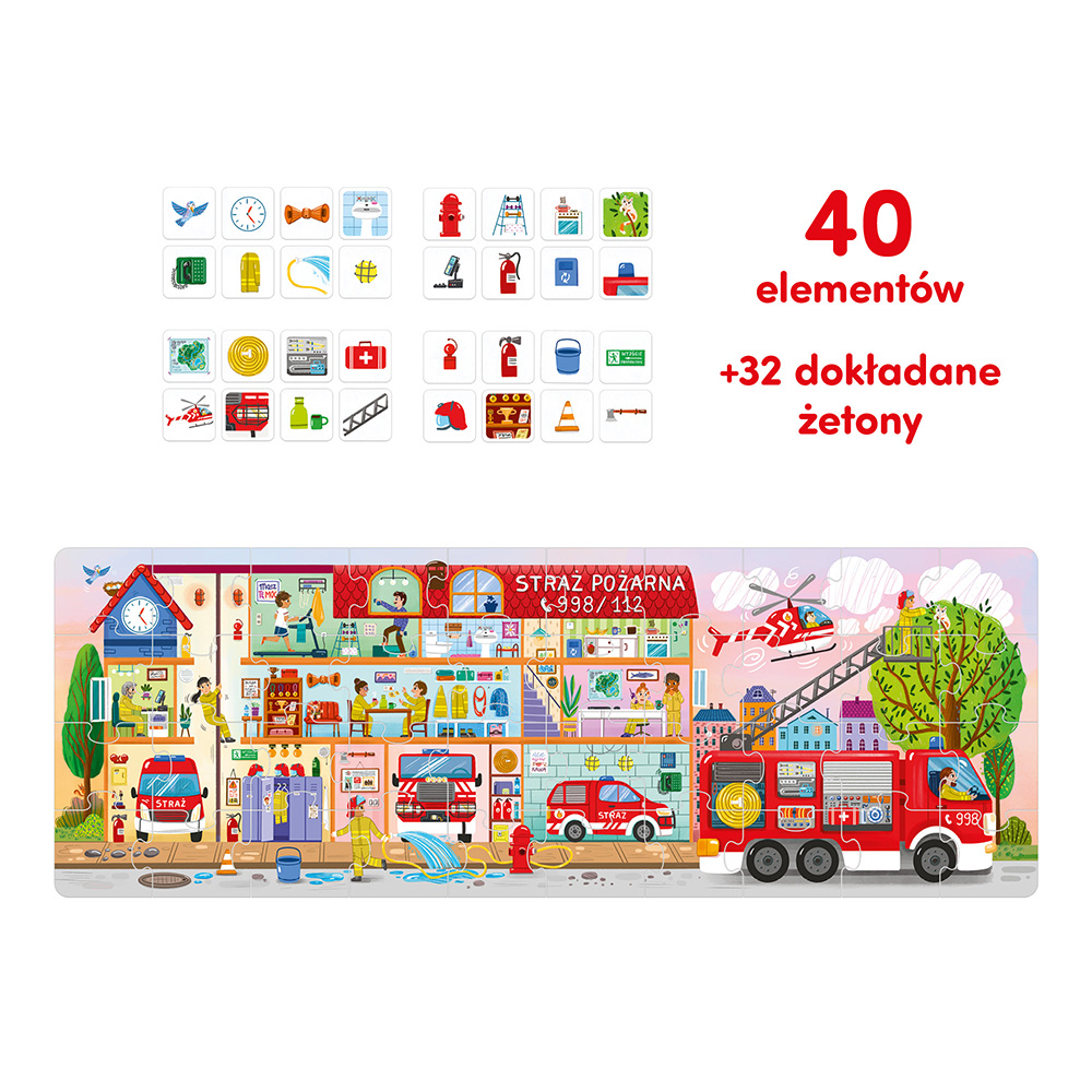 Czuczu Puzzle straż pożarna