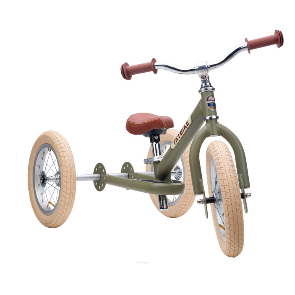 rowerek trójkołowy trybike zielony