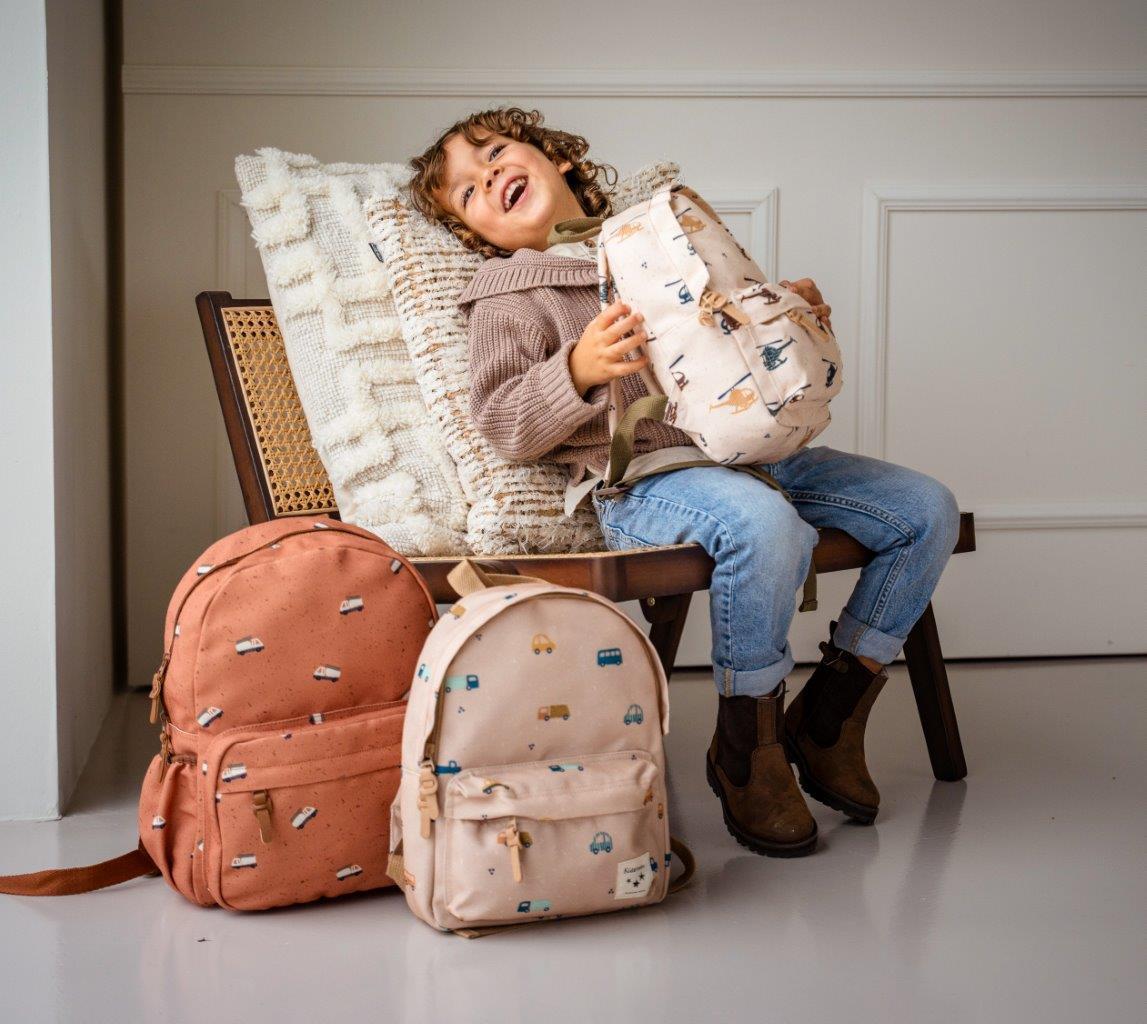 Plecak dla dzieci L wozy strażackie KIDZROOM