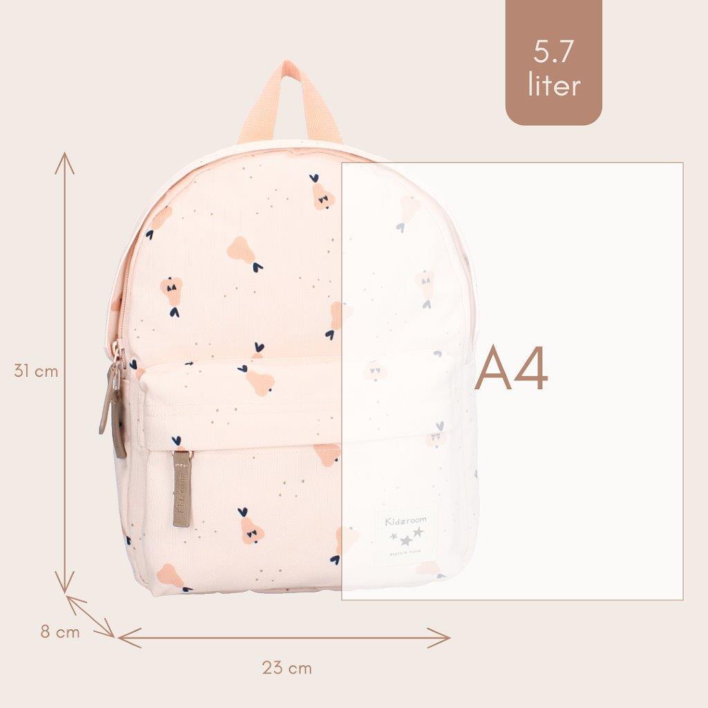 Plecak dziecięcy Kidzroom Pear beige