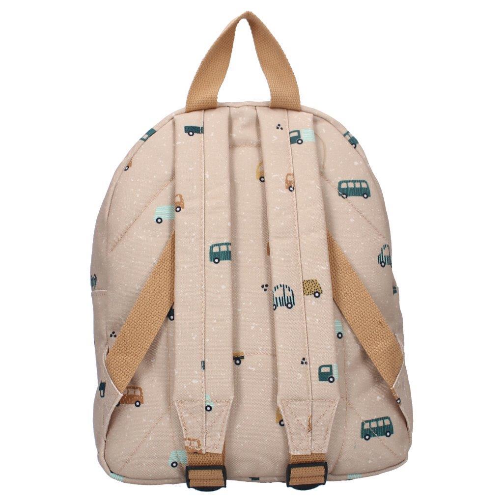 Plecak dziecięcy z nadrukiem aut – Kidzroom