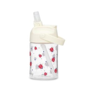 Vanilla Copenhagen LADYBUG – butelka do picia Tritan™ Sippy ze słomką 350 ml (9 m+)
