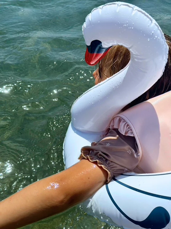 Koło do pływania Łabędź Swan White - obrazek 4