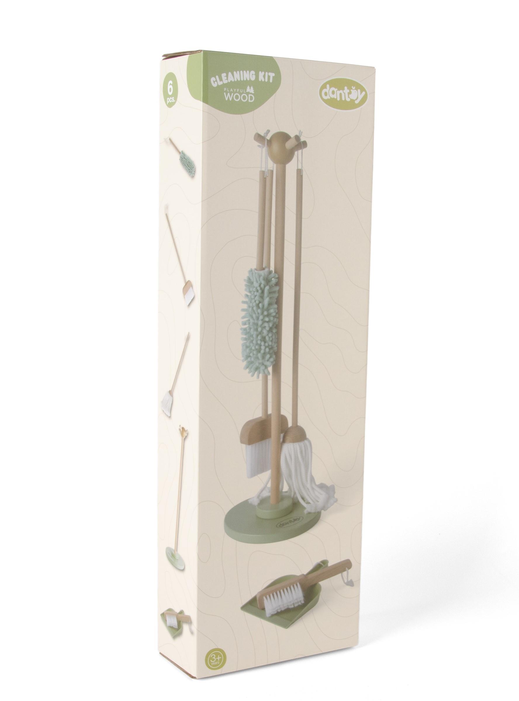Drewniany zestaw do sprzątania DANTOY
