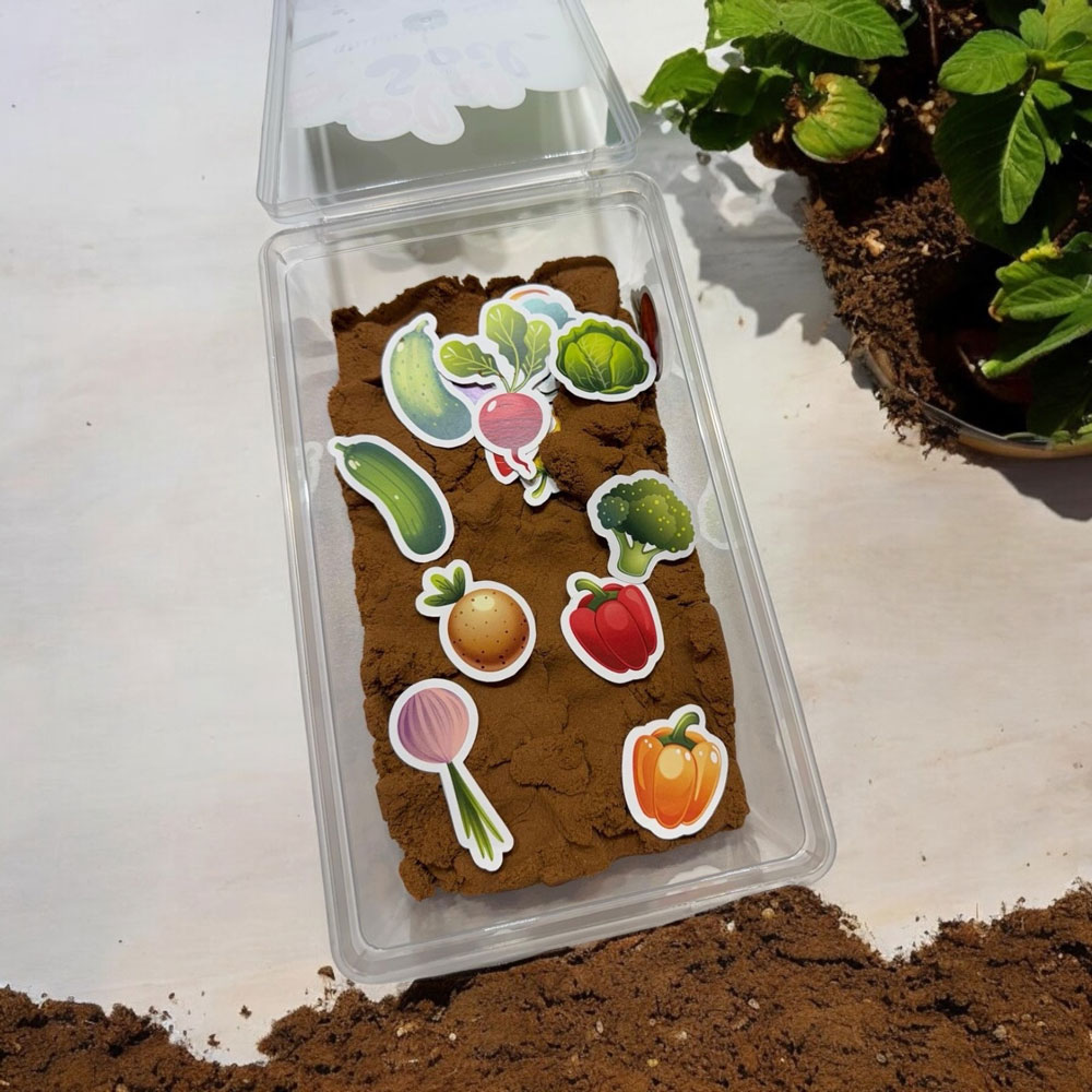 Piasek Kinetyczny ChildGen w pojemniku magiczna gleba