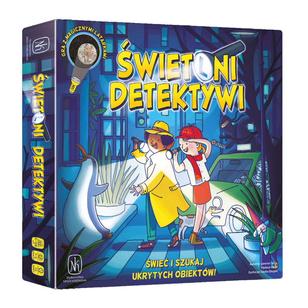Gra planszowa Świetlni detektywi