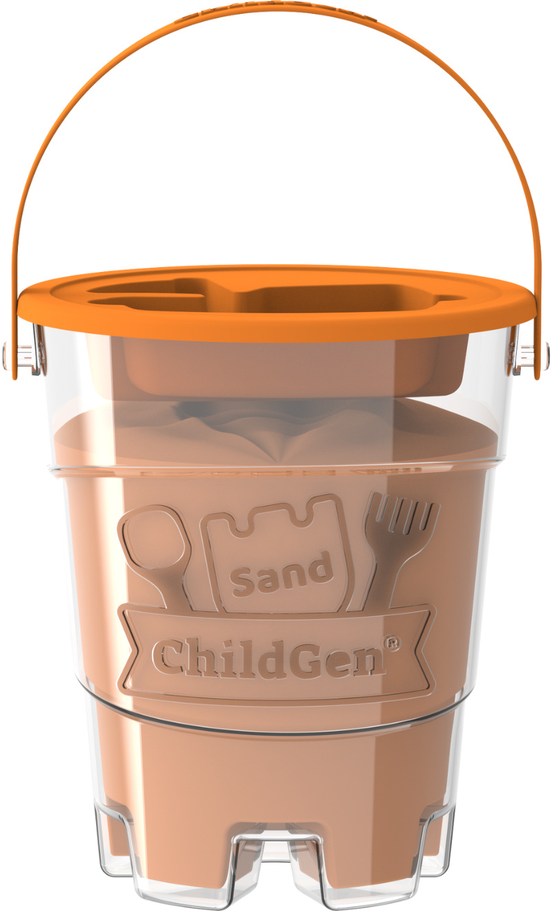 Piasek Kinetyczny ChildGen pomarańczowy