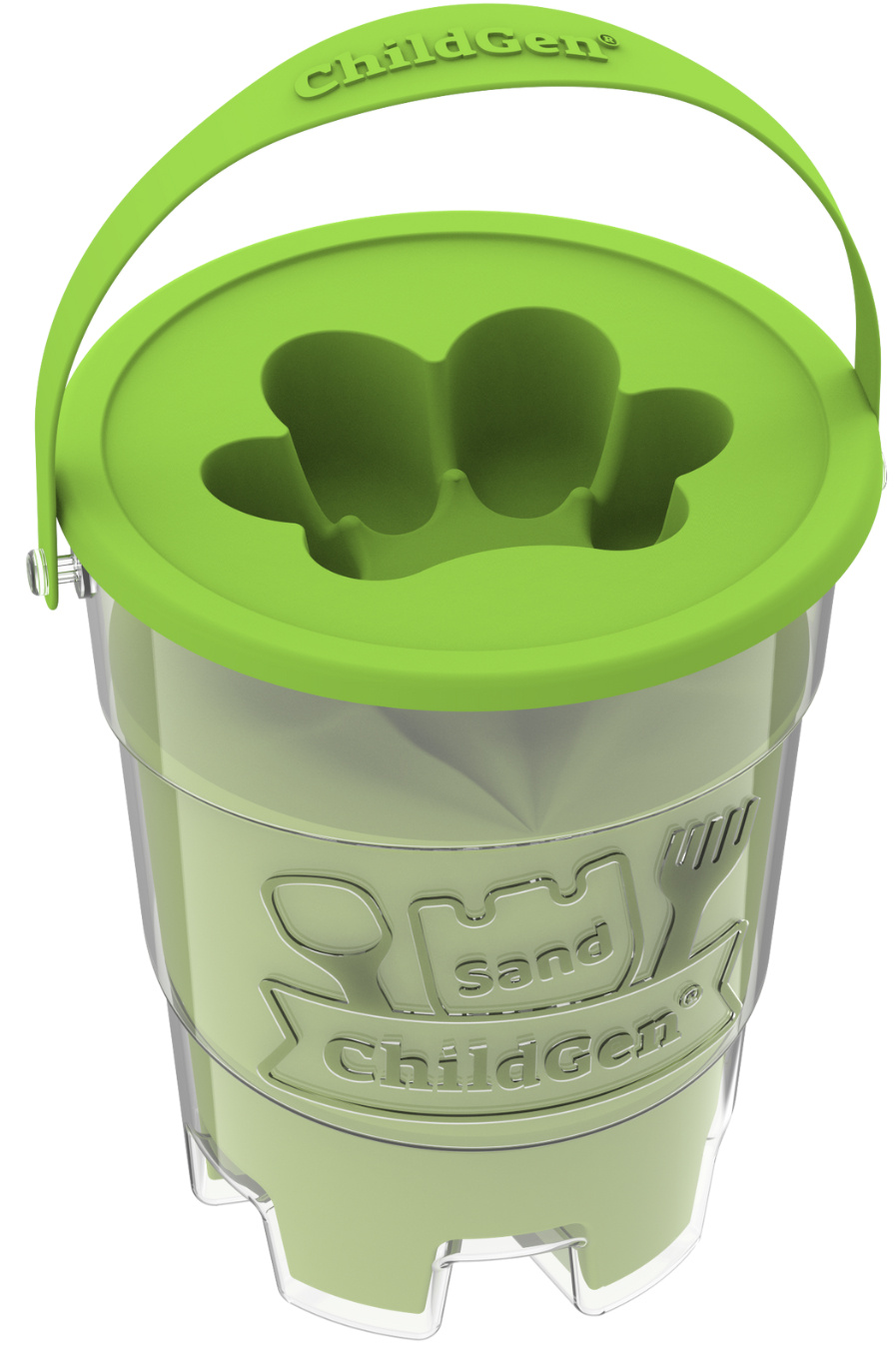 Piasek Kinetyczny ChildGen zielony