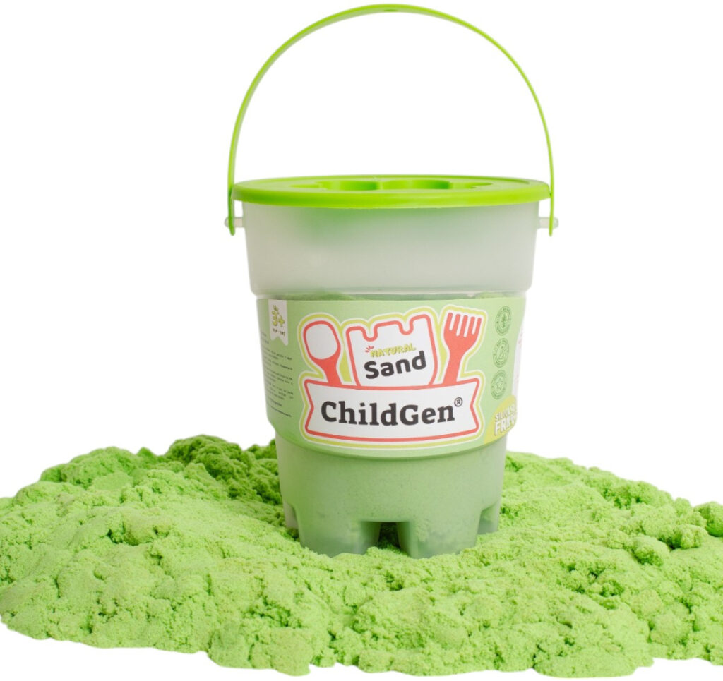 Piasek Kinetyczny ChildGen zielony