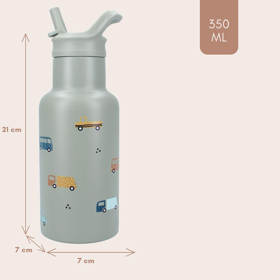 Bidon termiczny dla dzieci 350 ml – samochody Kidzroom