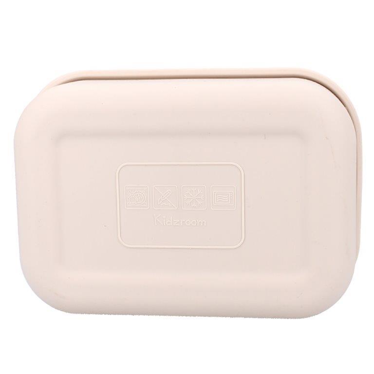 Lunchbox silikonowy Kidzroom z misiem