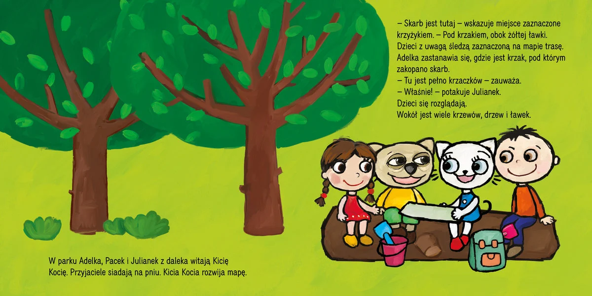 Kicia Kocia Wyprawa po skarb