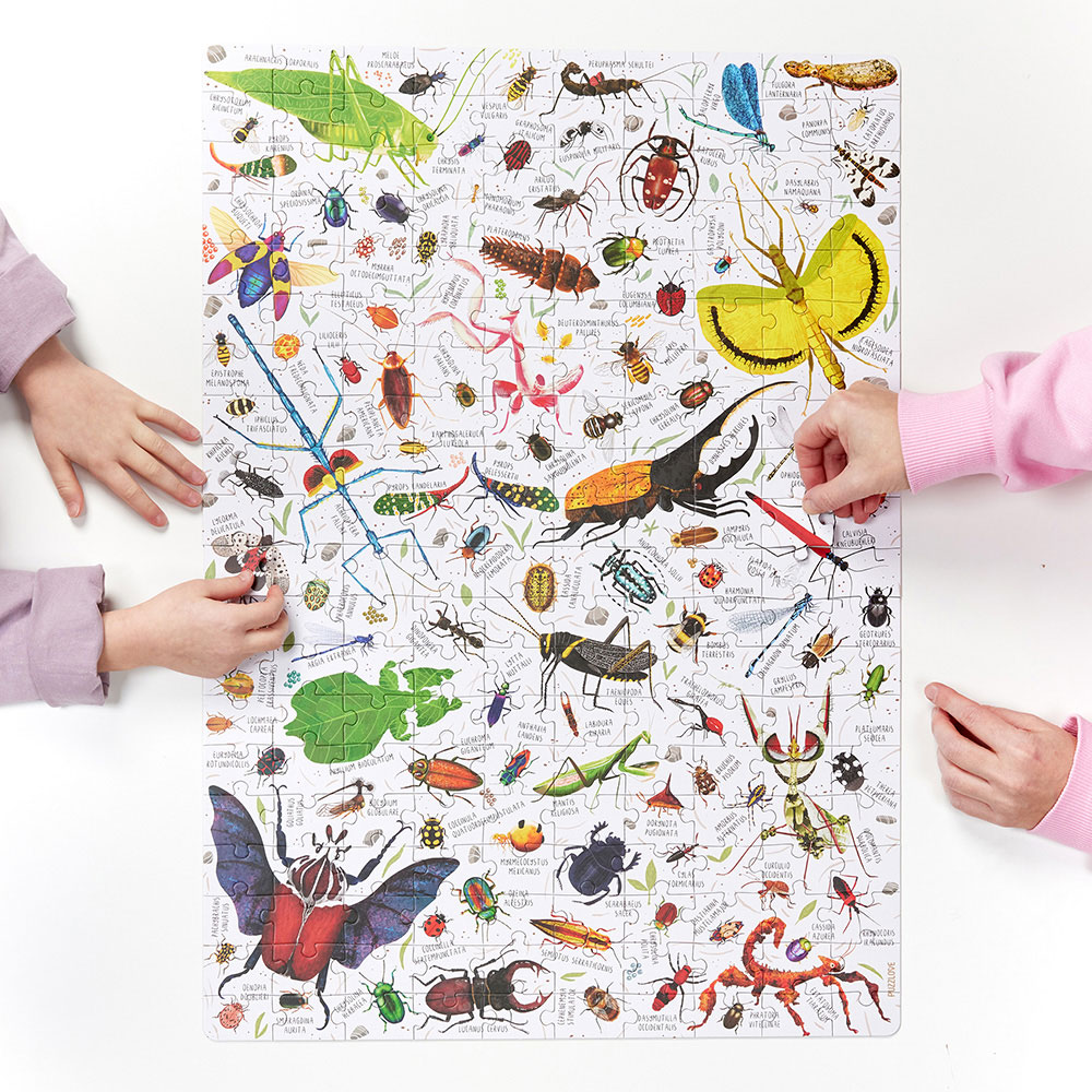 Czuczu Puzzlove Owady 200el 7+