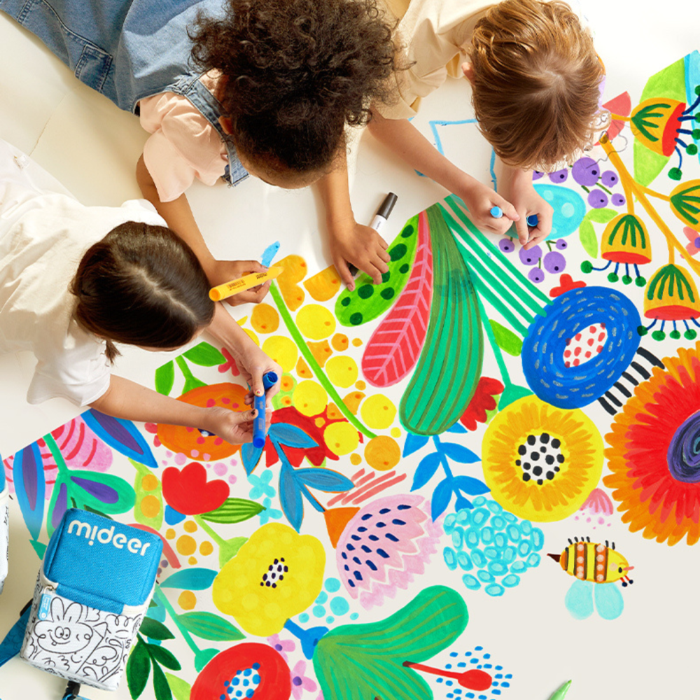 Markery akrylowe z okrągłą końcówką (6 kolorów)