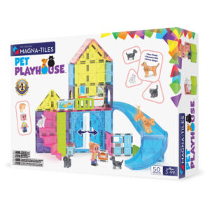 Klocki Magnetyczne Pet Playhouse 50 el. Magna-Tiles