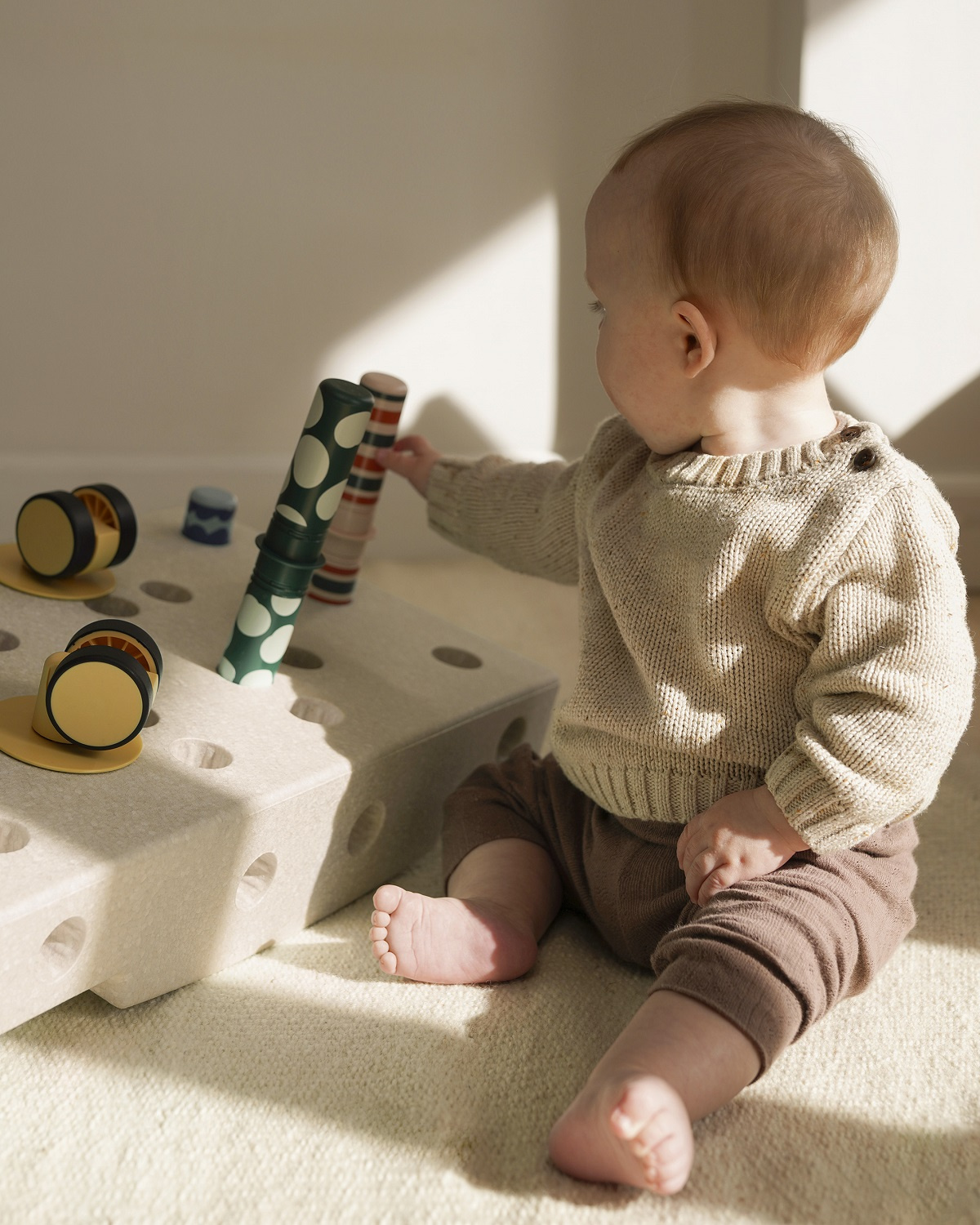 MODU - Baby activity set żółty