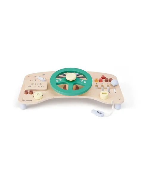 Drewniana kierownica sensoryczna Kids Concept