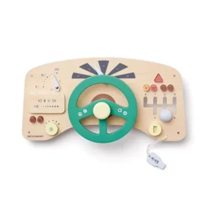Drewniana kierownica sensoryczna Kids Concept