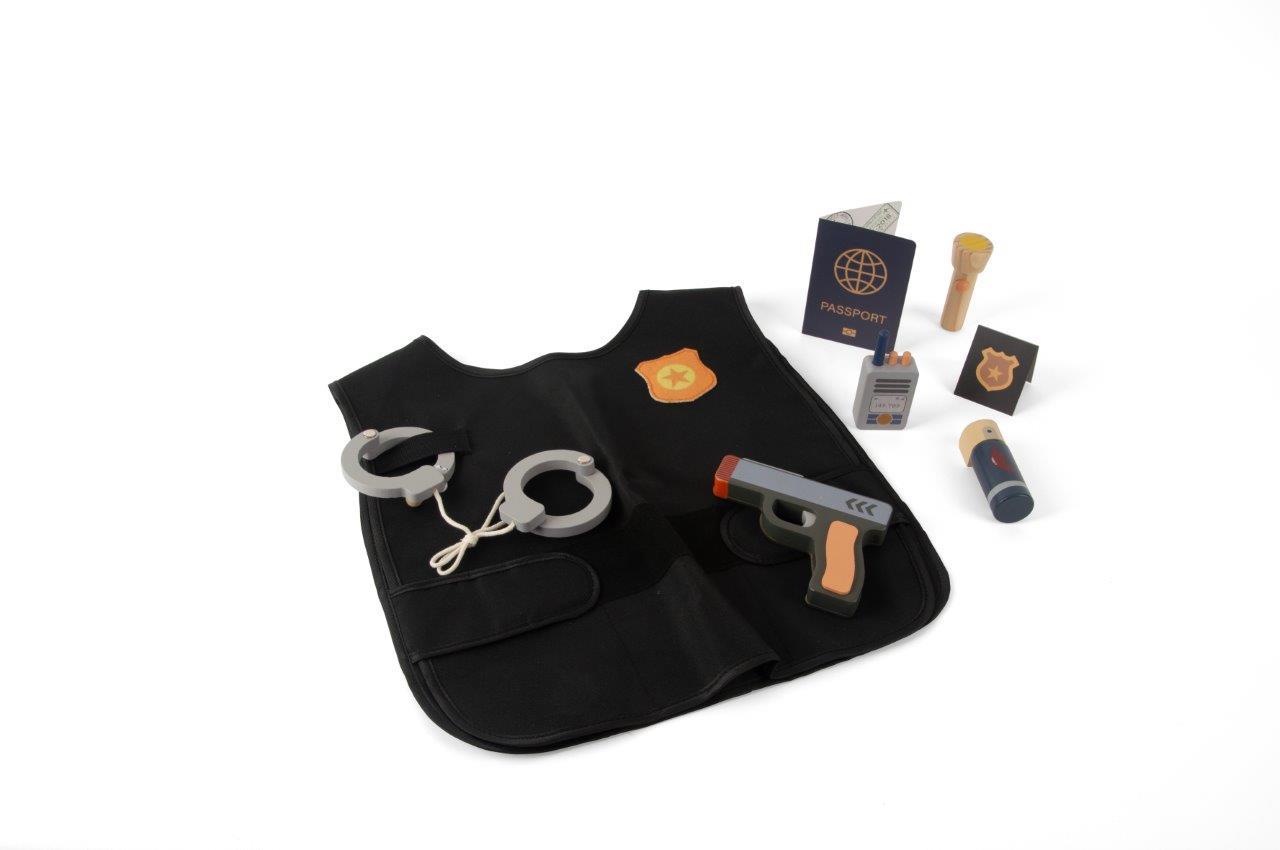 strój na balik policjant