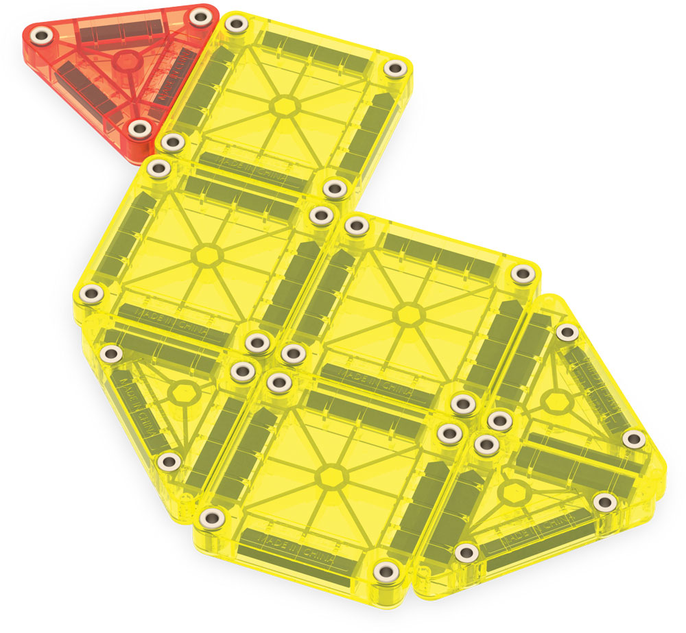 Klocki magnetyczne Travel microMAGS 55 el. Magna-Tiles