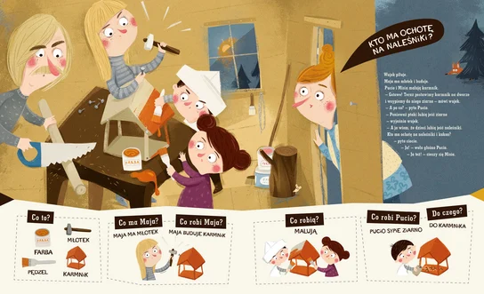 Pucio i ćwiczenia z mówienia, czyli nowe słowa, zima