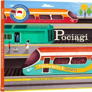 Pociągi. Podświetl i odkryj