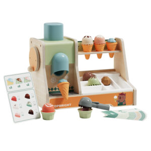 Drewniana lodziarnia Topbright