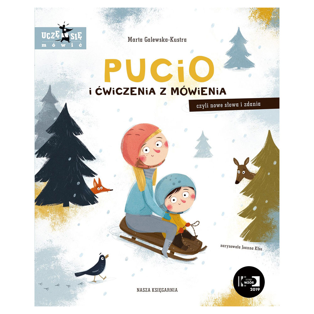 Pucio i ćwiczenia z mówienia, czyli nowe słowa, zima