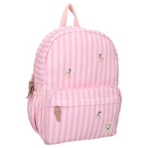 Kidzroom różowy plecak dziecięcy z haftem cytrynki (A4)