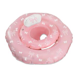 Koło treningowe do pływania Baby Butterfly & Bow Rose z siedziskiem – Vanilla Copenhagen