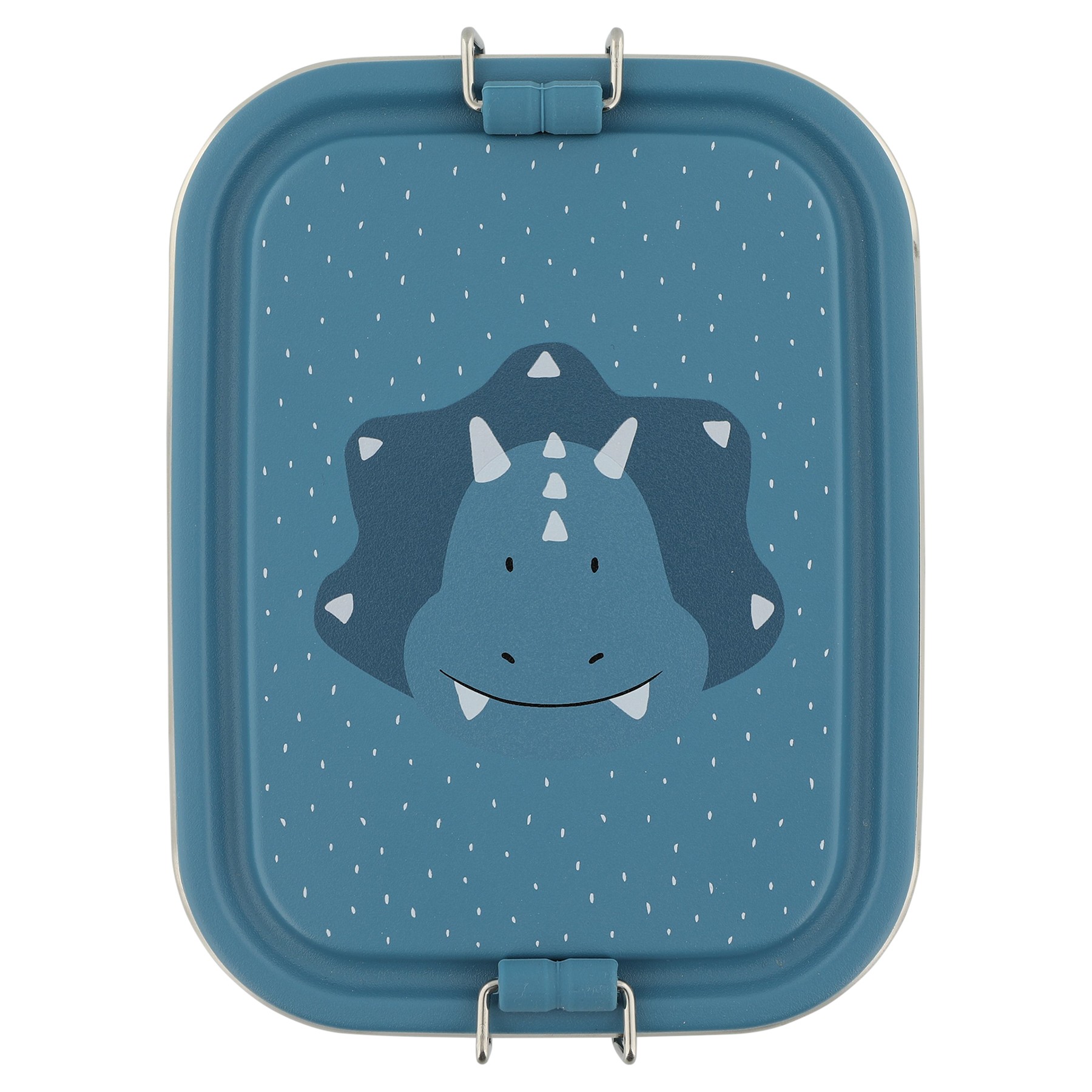 Mały stalowy lunch box - Triceratops Trixie Baby