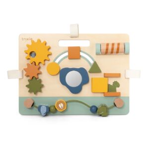 Drewniana tablica aktywności – Słoń – Trixie Baby