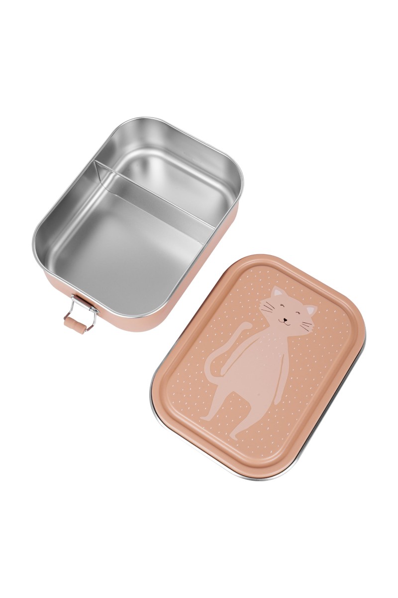 Duży stalowy lunch box - Kot Trixie Baby