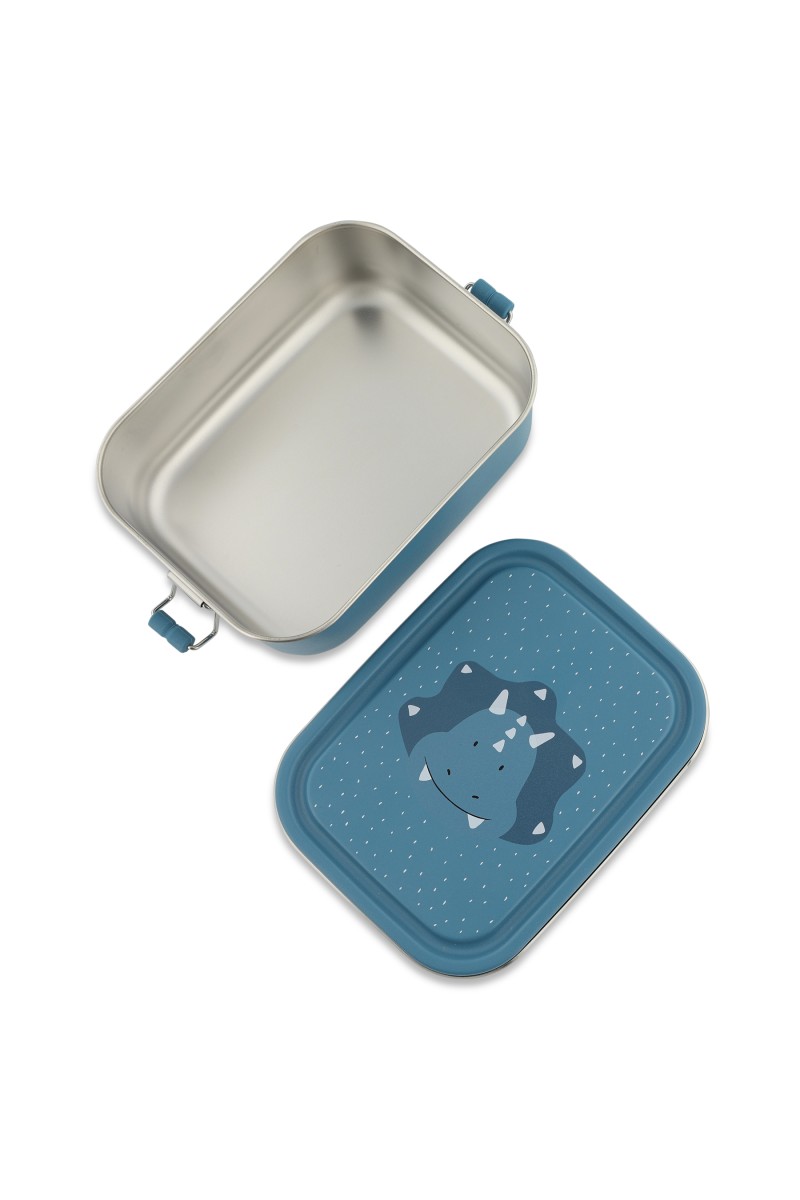 Mały stalowy lunch box - Triceratops Trixie Baby