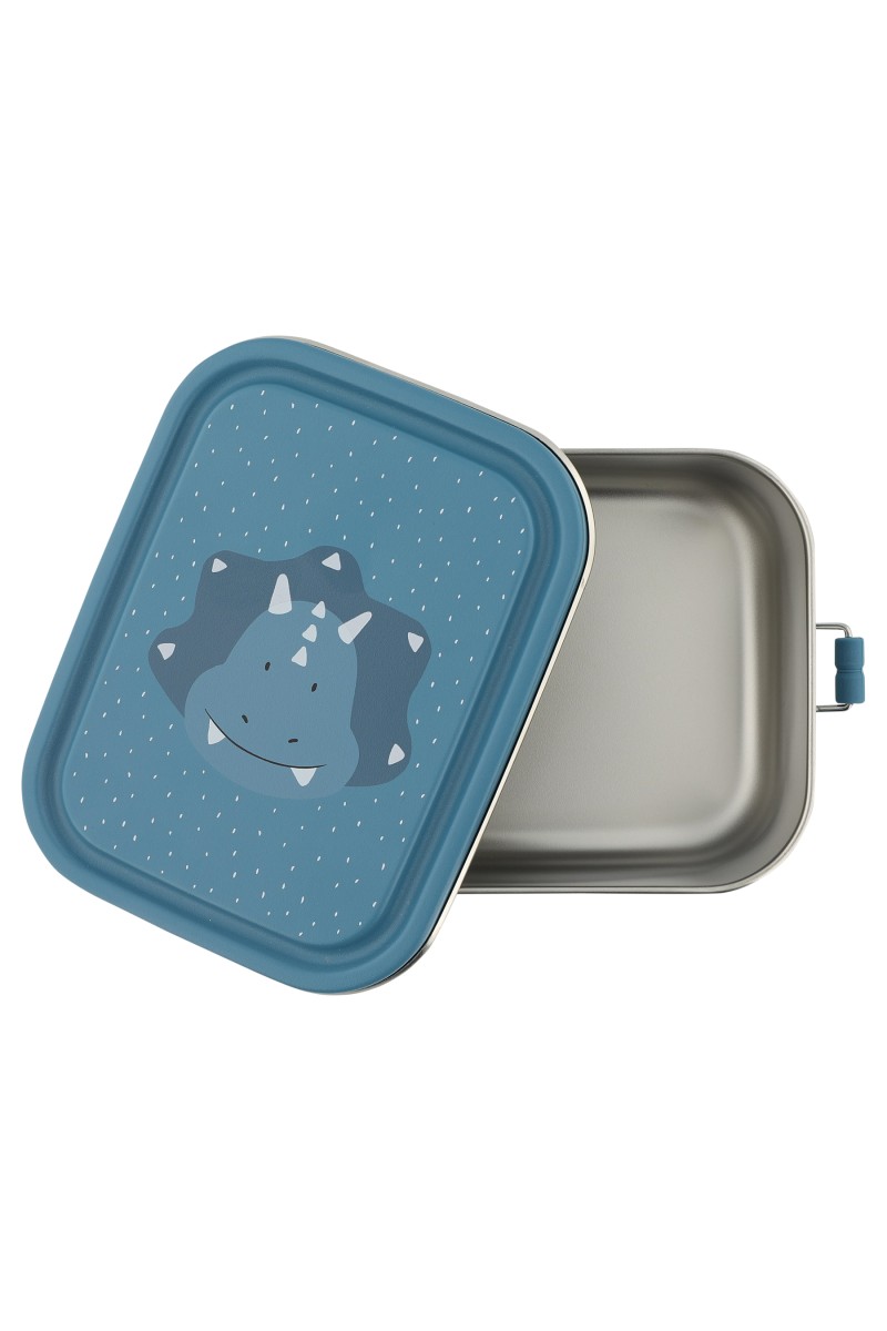 Mały stalowy lunch box - Triceratops Trixie Baby