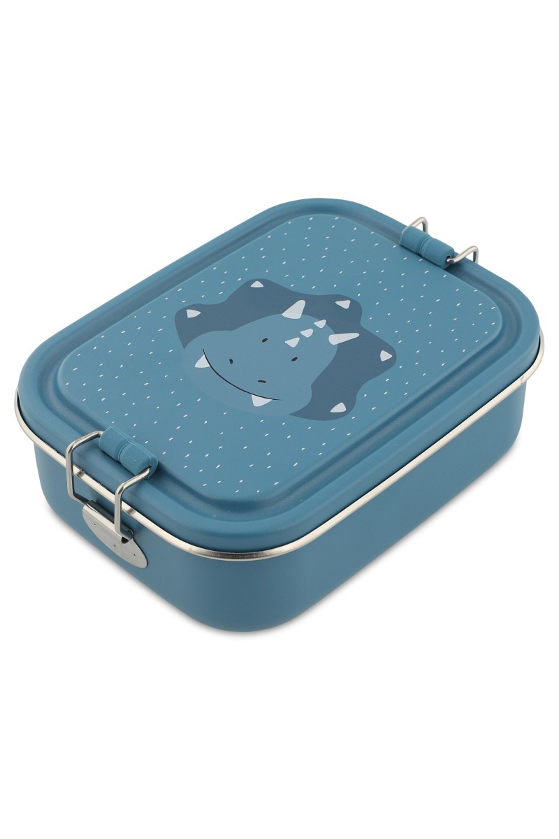 Mały stalowy lunch box - Triceratops Trixie Baby