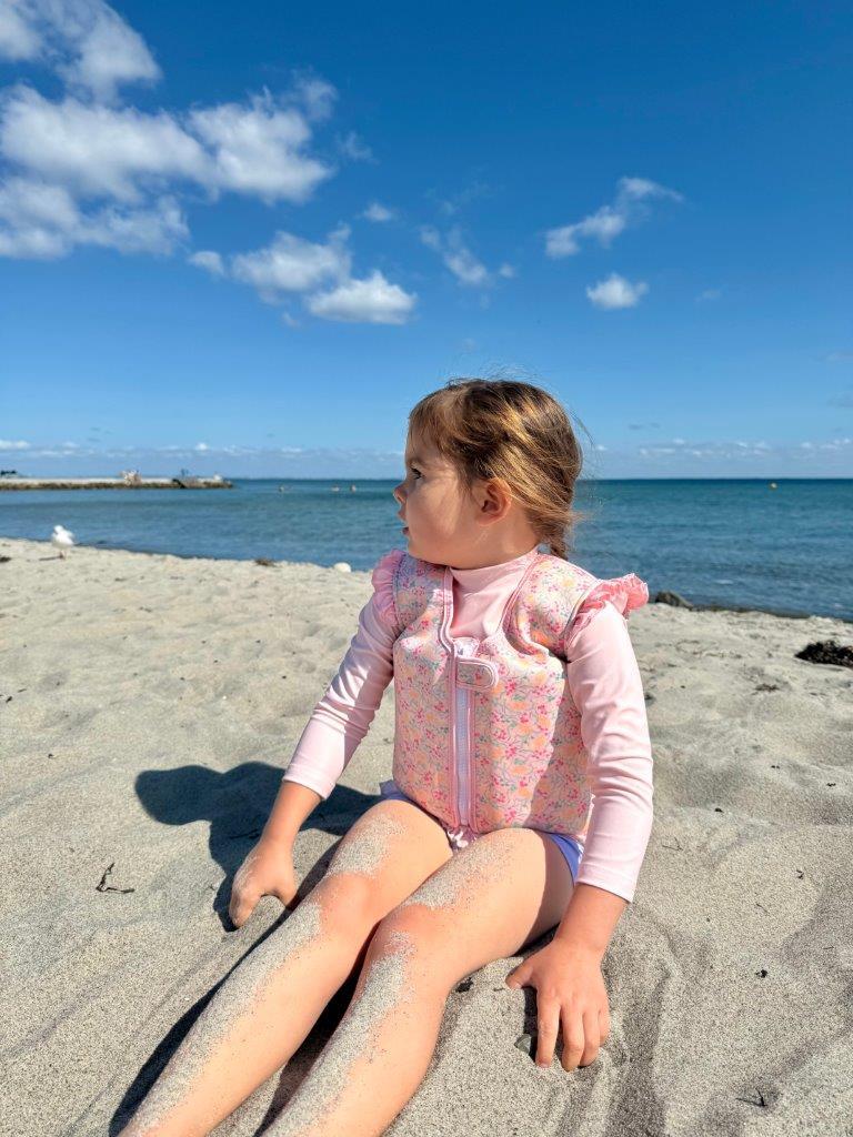 Kamizelka do pływania Neo Liberty Beach pink 3-6L