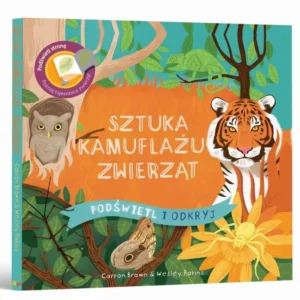 Sztuka kamuflażu zwierząt. Podświetl i odkryj