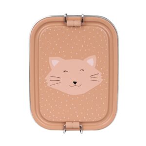 Mały stalowy lunch box - Kot Trixie Baby