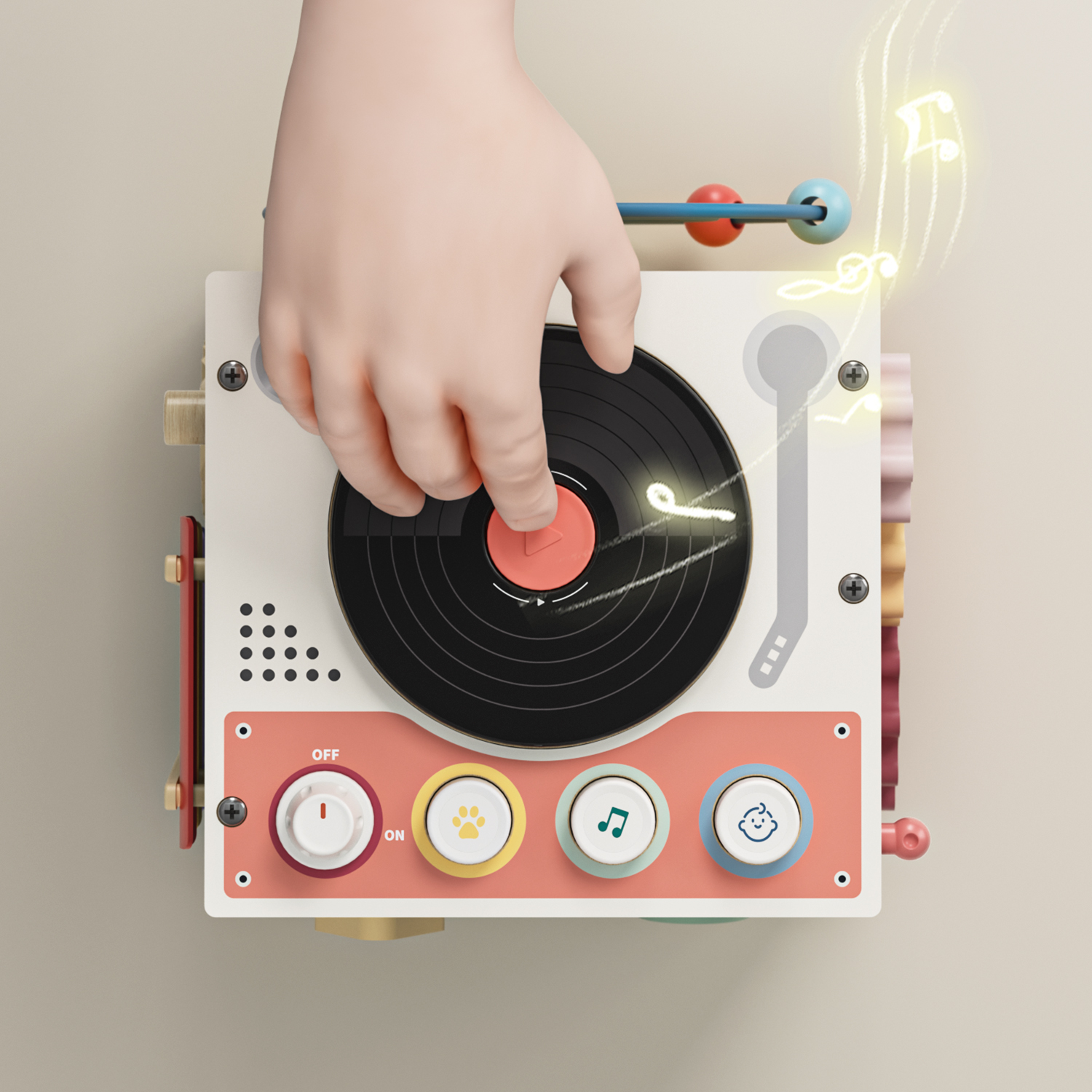 Muzyczna kostka dla malucha 18m+, Topbright