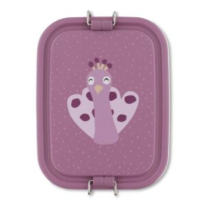 Mały stalowy lunch box - Paw Trixie Baby