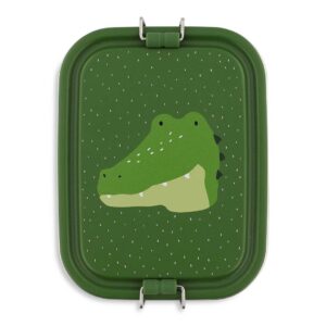 Mały stalowy lunch box - Aligator Trixie Baby