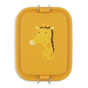 Mały stalowy lunch box - Żyrafa Trixie Baby