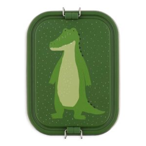 Duży stalowy lunch box - Aligator Trixie Baby