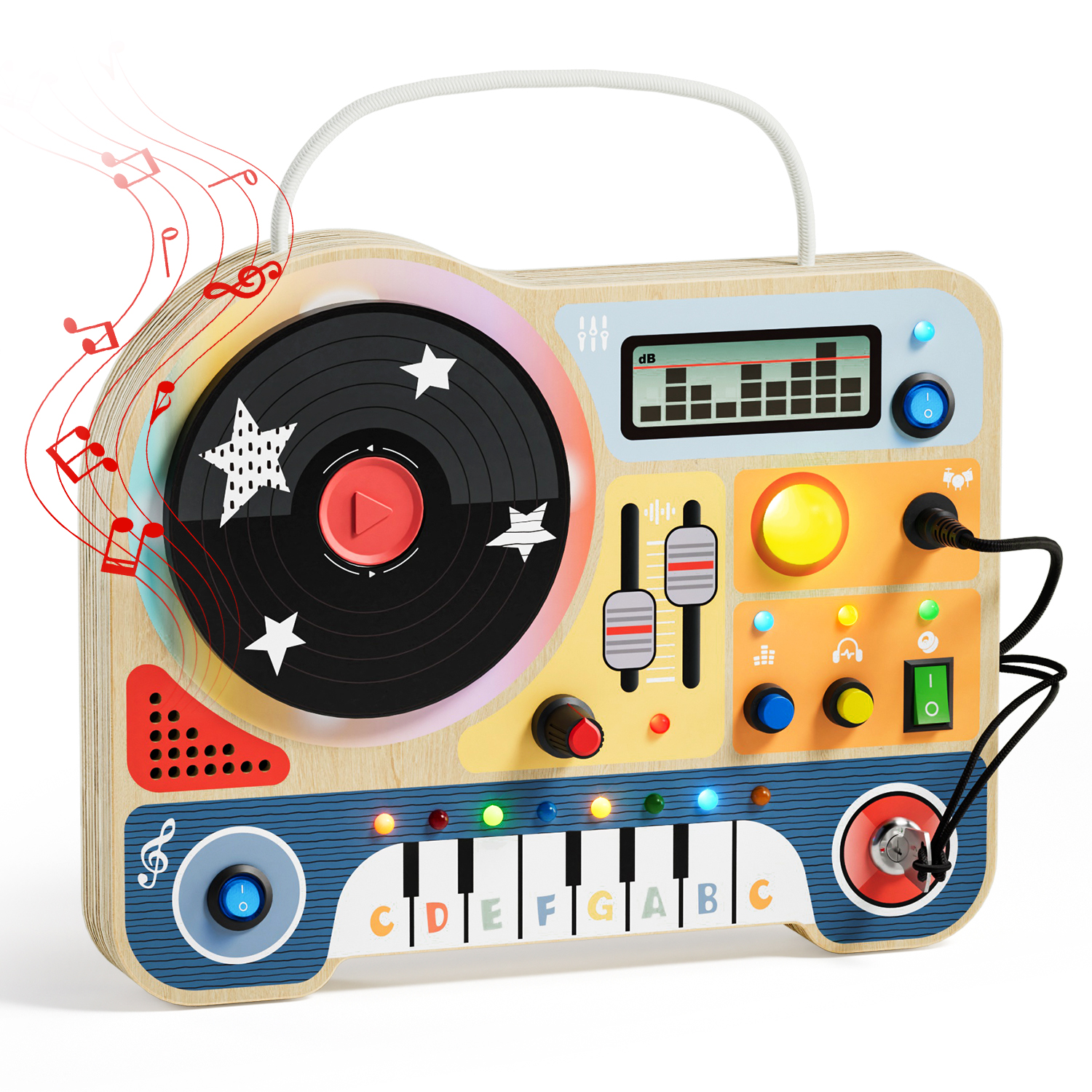 Interaktywna tablica muzyczna Mały DJ Topbright